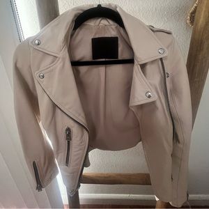 All Saints Leather Biker Jacket